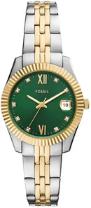Fossil ur Scarlette Three Hand Date dameur Es5388