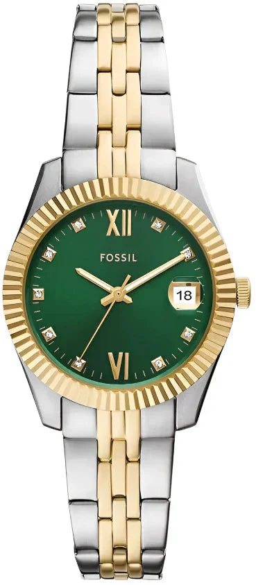Fossil ur Scarlette Three Hand Date dameur Es5388