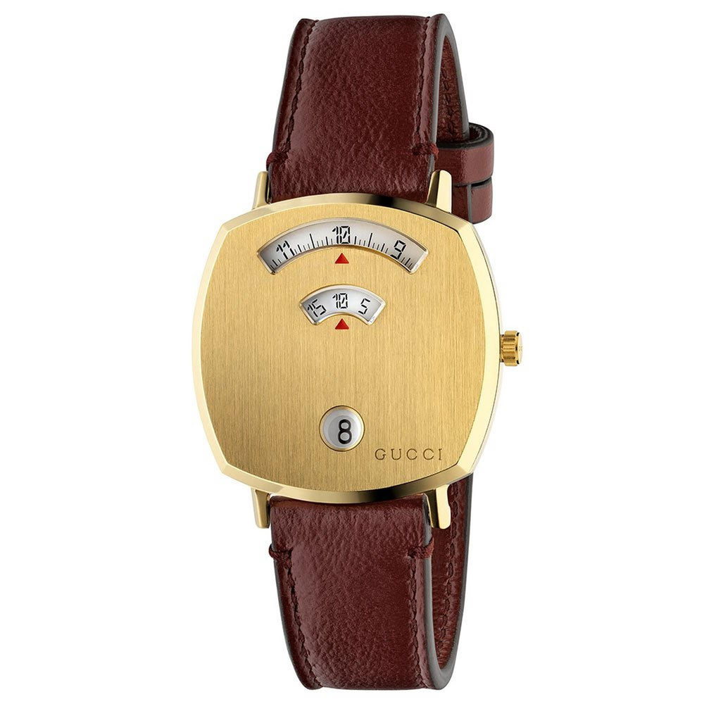 Gucci Grip ur med guldfarvet PVD-belægning YA157405