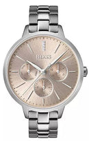 Hugo Boss Womens 1502421 Symphony Rose Gold Tone Stainless Steel Watch
