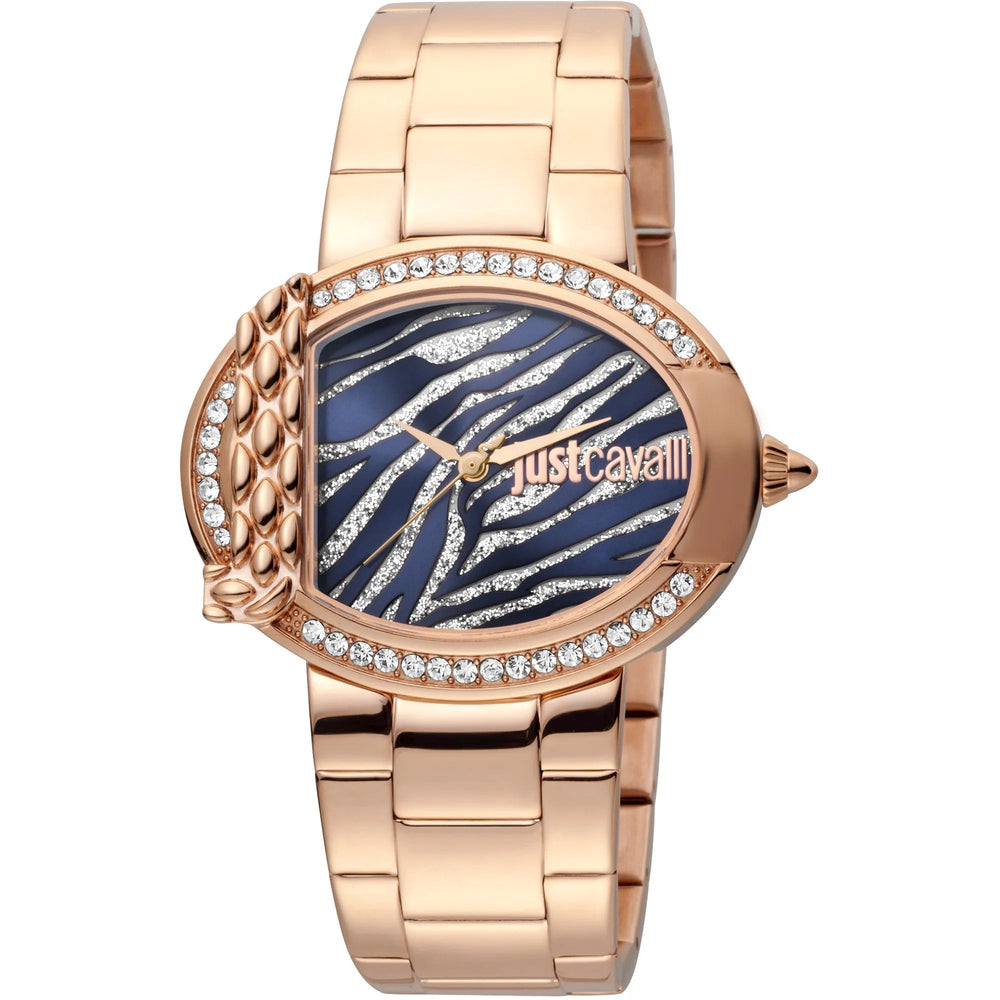 Just Cavalli C by JC XL roseguld Blu ur