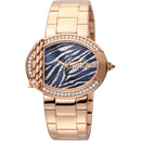 Just Cavalli C by JC XL roseguld Blu ur