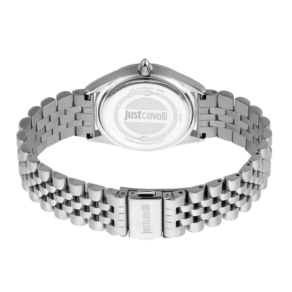 Just Cavalli Brillante sølv ur