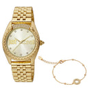 Just Cavalli Brillante guld Champagne ur