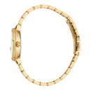 Just Cavalli Brave Snake guldfarvet grøn ur