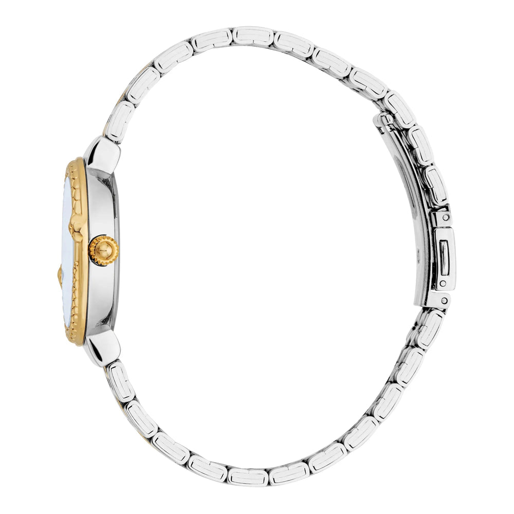 Just Cavalli Brave Snake Two Tones YG blå ur