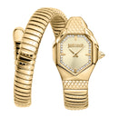 Just Cavalli Aria guldfarvet Champagne ur