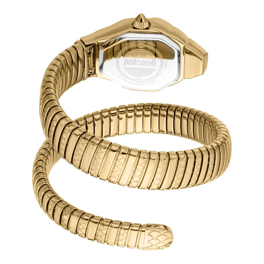 Just Cavalli Aria guldfarvet Champagne ur