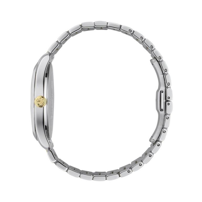 Gucci G-Timeless Snake herreur i stål med guldfarvet PVD-belægning YA1264075