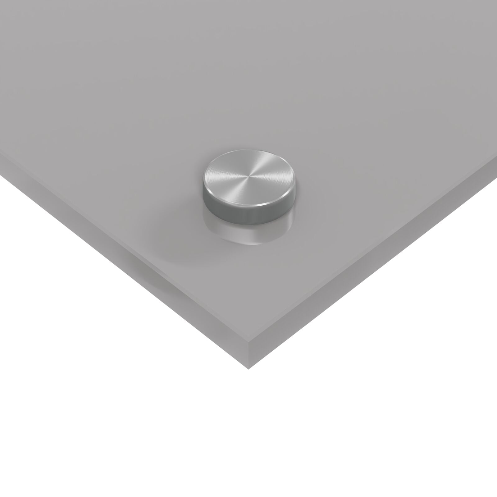 Køkken Backsplash Lys Grå 70X60X0,6 Cm Hærdet Glas
