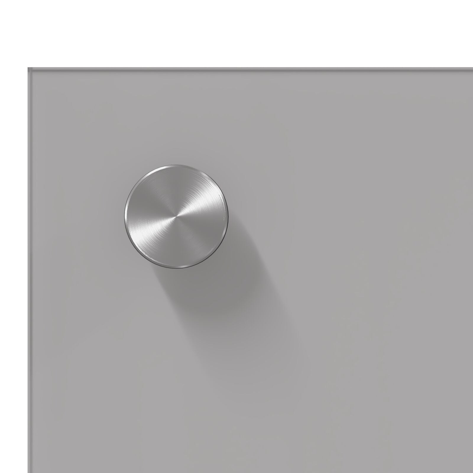 Køkken Backsplash Lys Grå 70X60X0,6 Cm Hærdet Glas