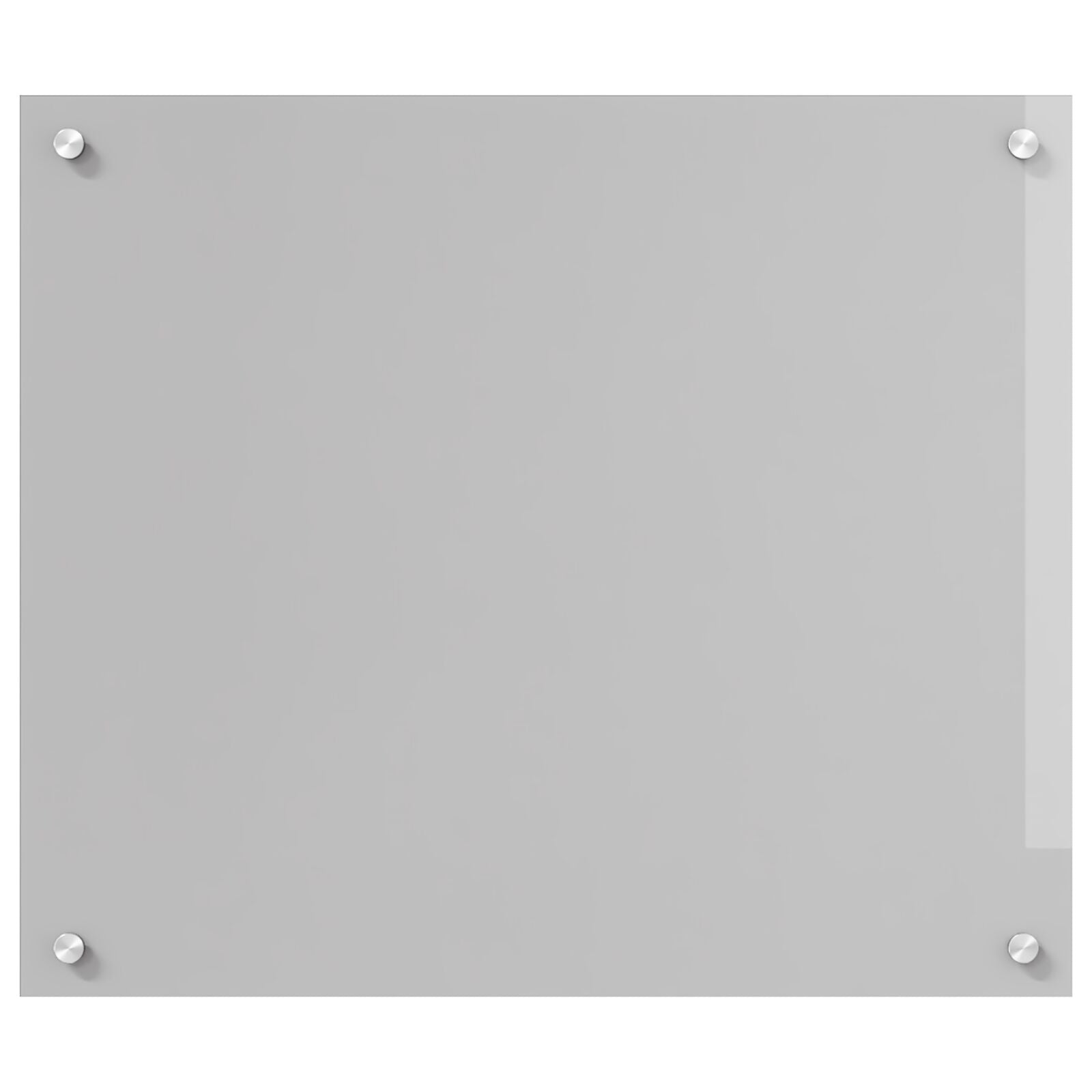 Køkken Backsplash Lys Grå 70X60X0,6 Cm Hærdet Glas