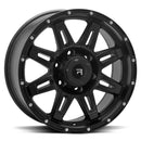 R5 Black 8x17 6/130 ET40 CB84.1 60° 1150kg