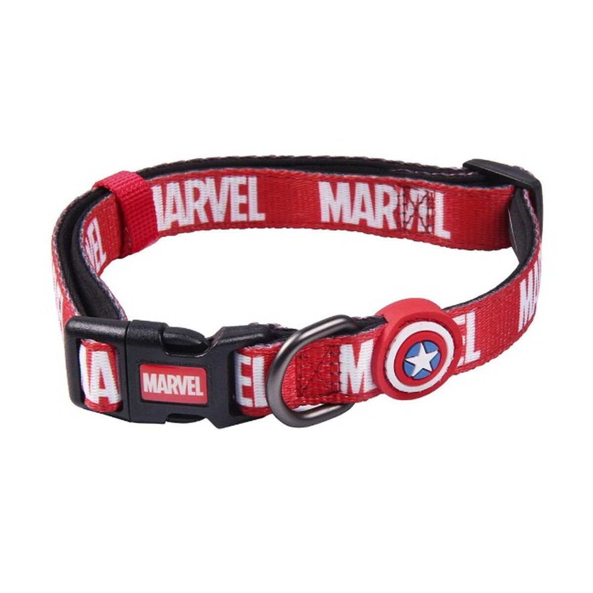 Hundehalsbånd Marvel Rød S/M