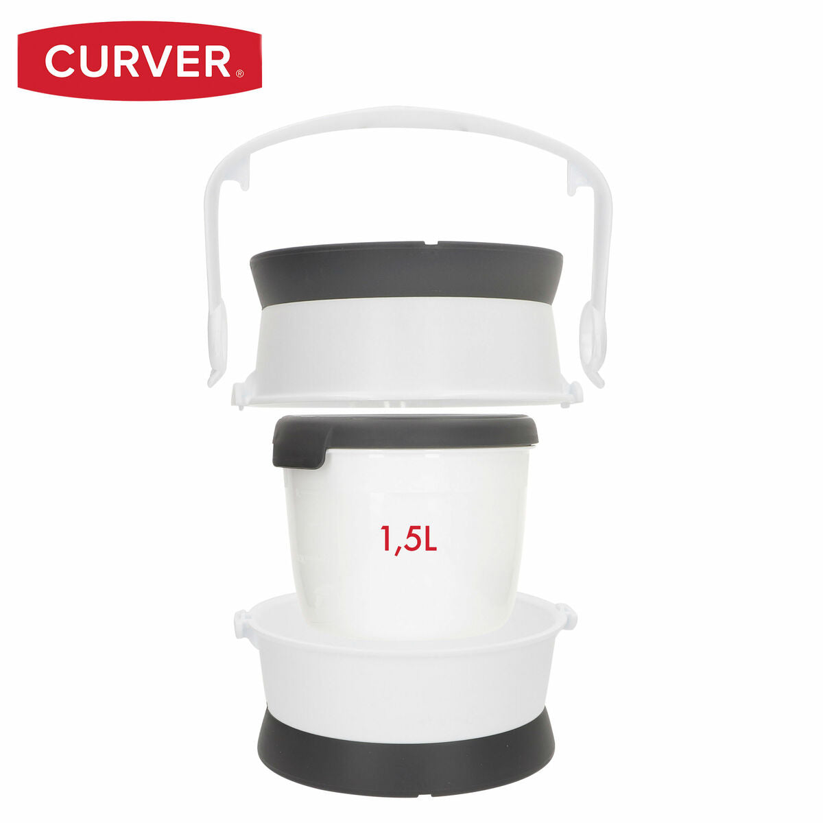 Sammenfoldelig Spiseskål til Kæledyr Curver Plastik 19 x 8 x 18 cm (6 enheder)