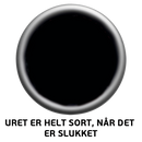 Vandtemperatur-måler "smoke" 52mm