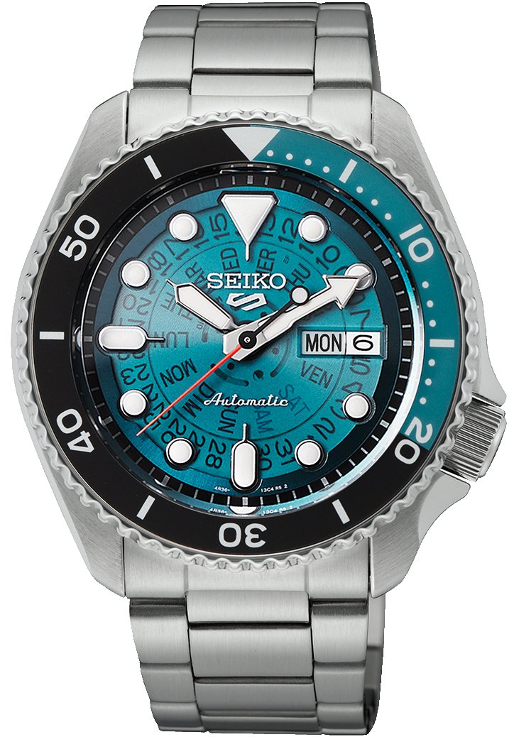 Seiko ur 5 Sports Skeleton skive SRPJ45K1