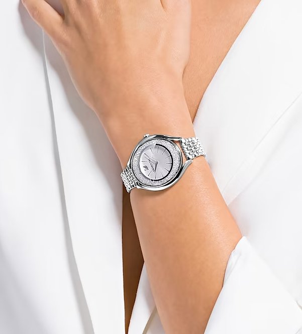 Swarovski ur Crystalline Aura sølv 5519462
