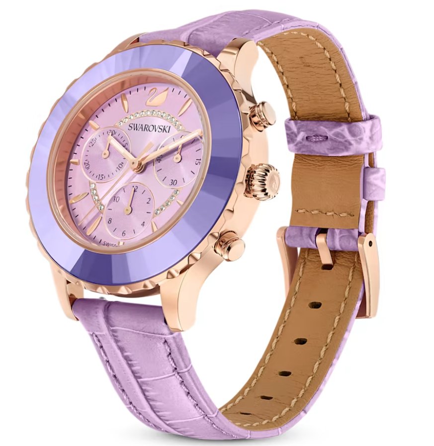 Swarovski ur Octea Lux Chrono lilla 5632263