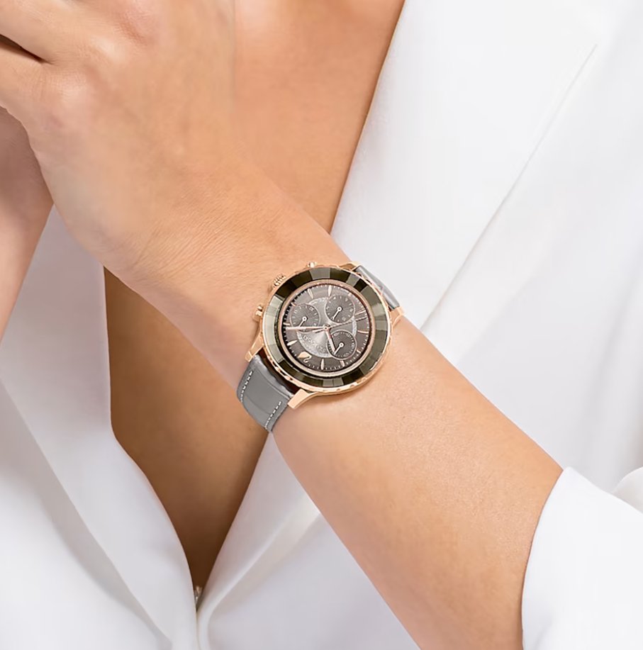 Swarovski ur Octea Lux Chrono grå 5452495