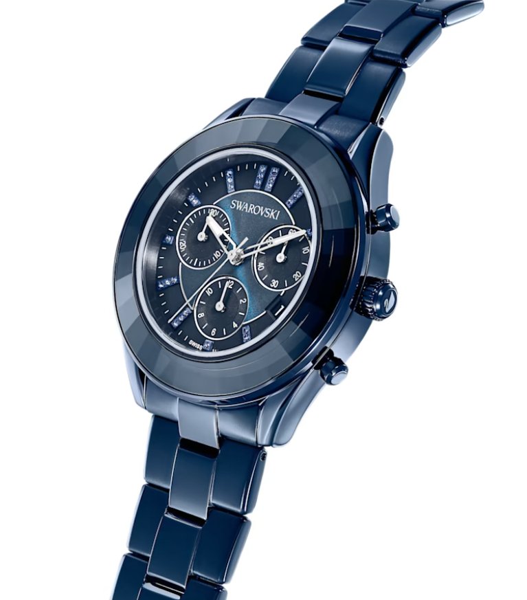 Swarovski ur Octea Lux Sport blå PVD-belægning 5610475