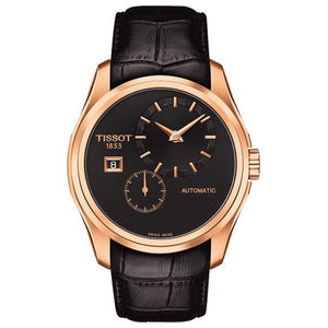 Tissot herreur Couturier Small Second roseguld T Classic Automatic Couturier Powermatic 80 Date lilla roseguld