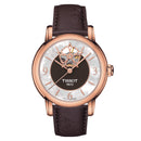 Tissot dameur Automatic Heart Flower 35mm Powermatic 80 brun T050.207.37.117.04