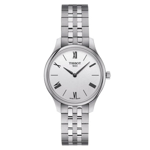 Tissot dameur T Classic Tradition 5.5 31mm hvid T063.209.11.038.00