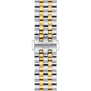 Tissot herreur Carson Automatic T Classic 40mm sølv guld T122.407.22.031.00