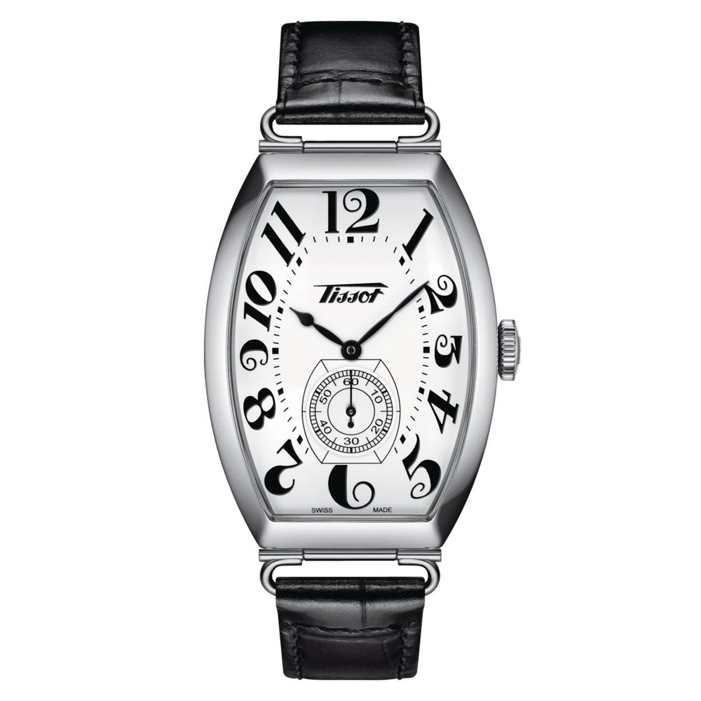 Tissot dameur Heritage Porto Hand Wind sort hvid T128.505.16.012.00