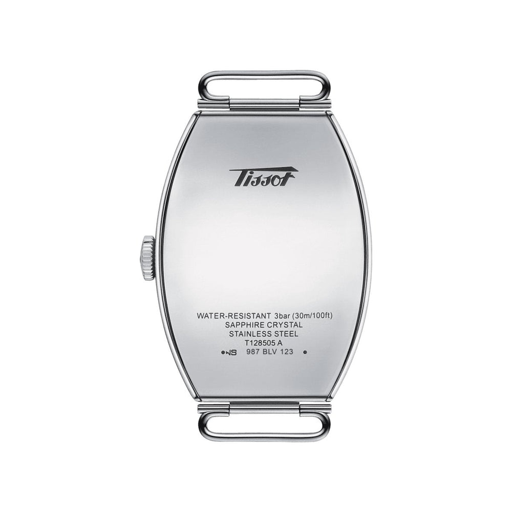 Tissot dameur Heritage Porto Hand Wind sort hvid T128.505.16.012.00