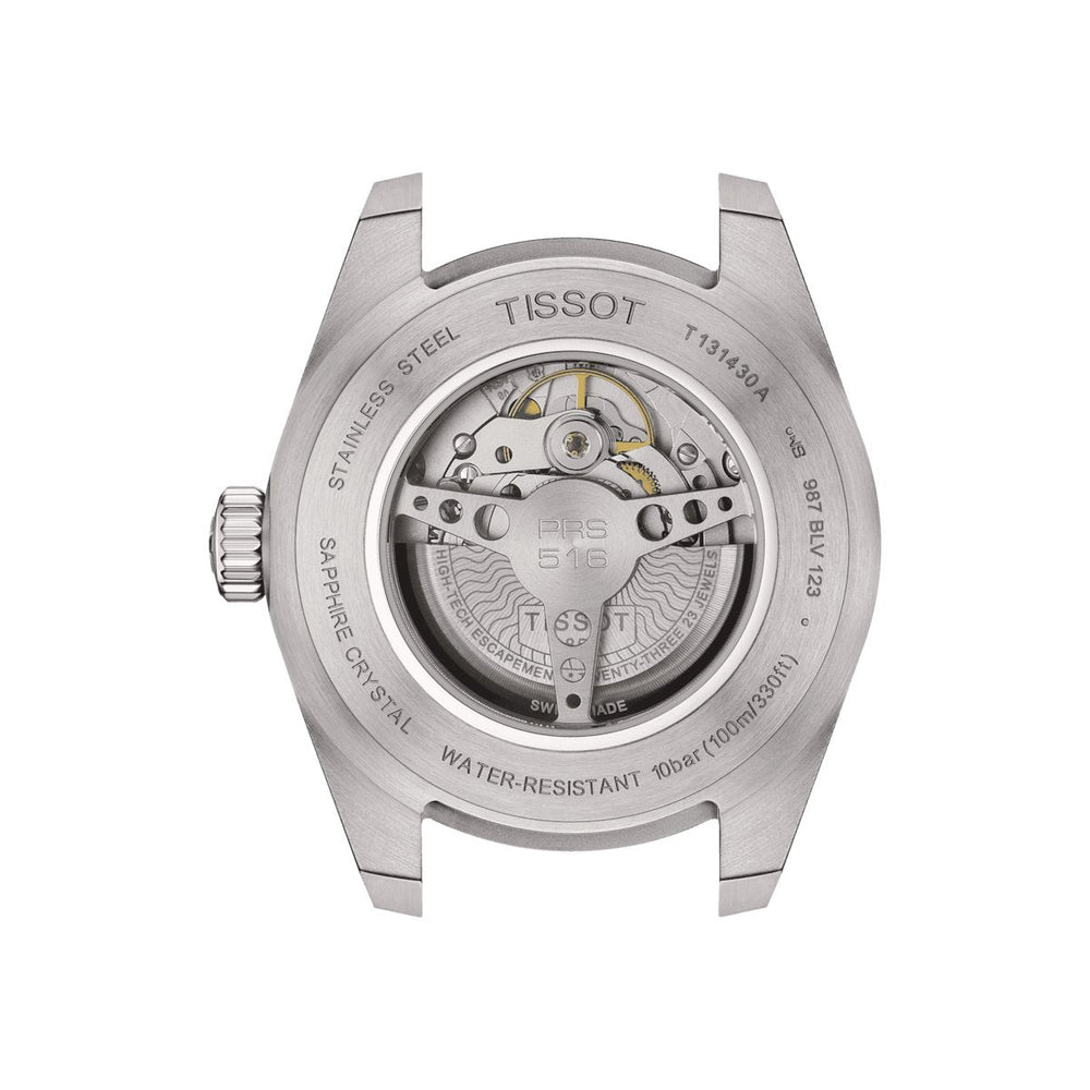 Tissot herreur PRS 516 Automatic 42mm Powermatic 80 sølv brun T131.430.16.032.00