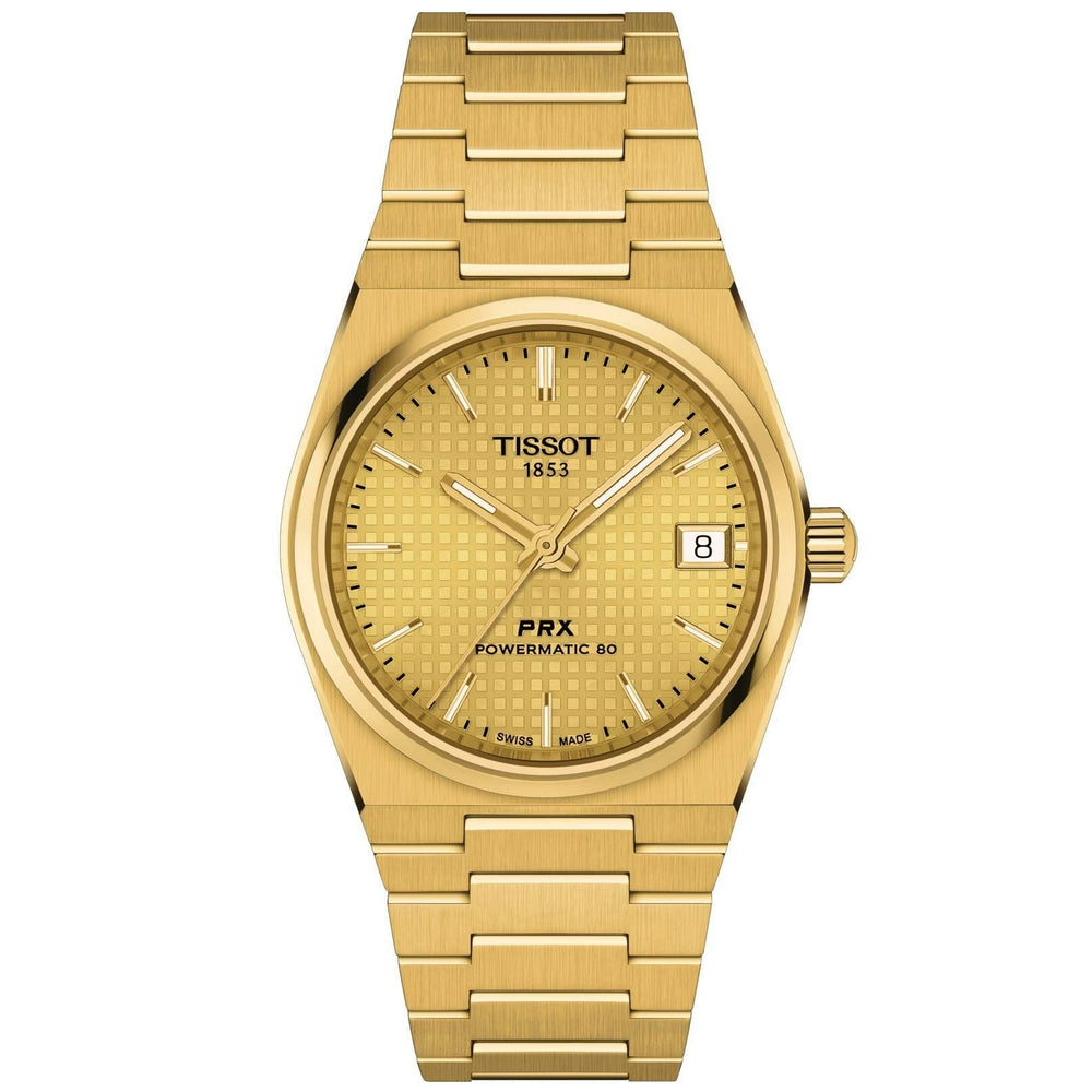 Tissot PRX Powermatic 80 guld herreur T137.207.33.021.00