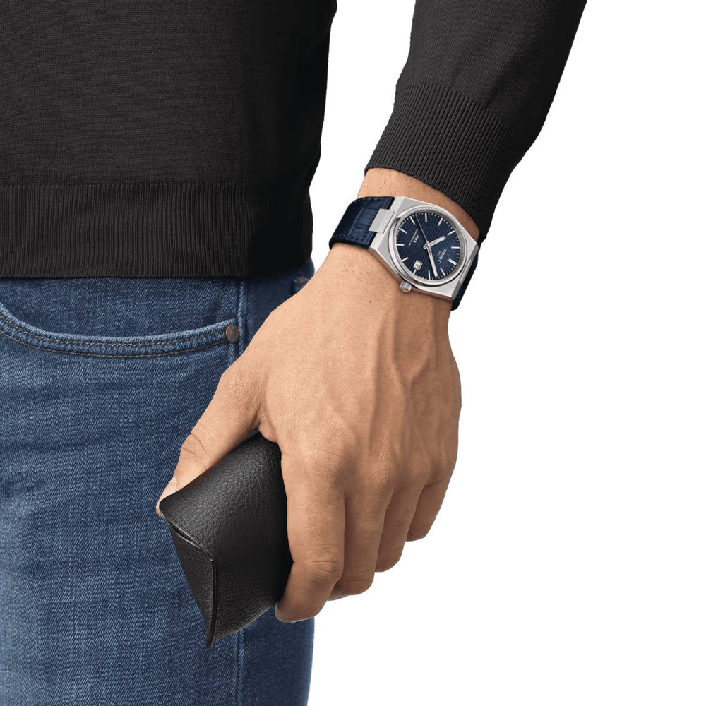 Tissot PRX 40mm blåt herreur T137.407.16.041.00