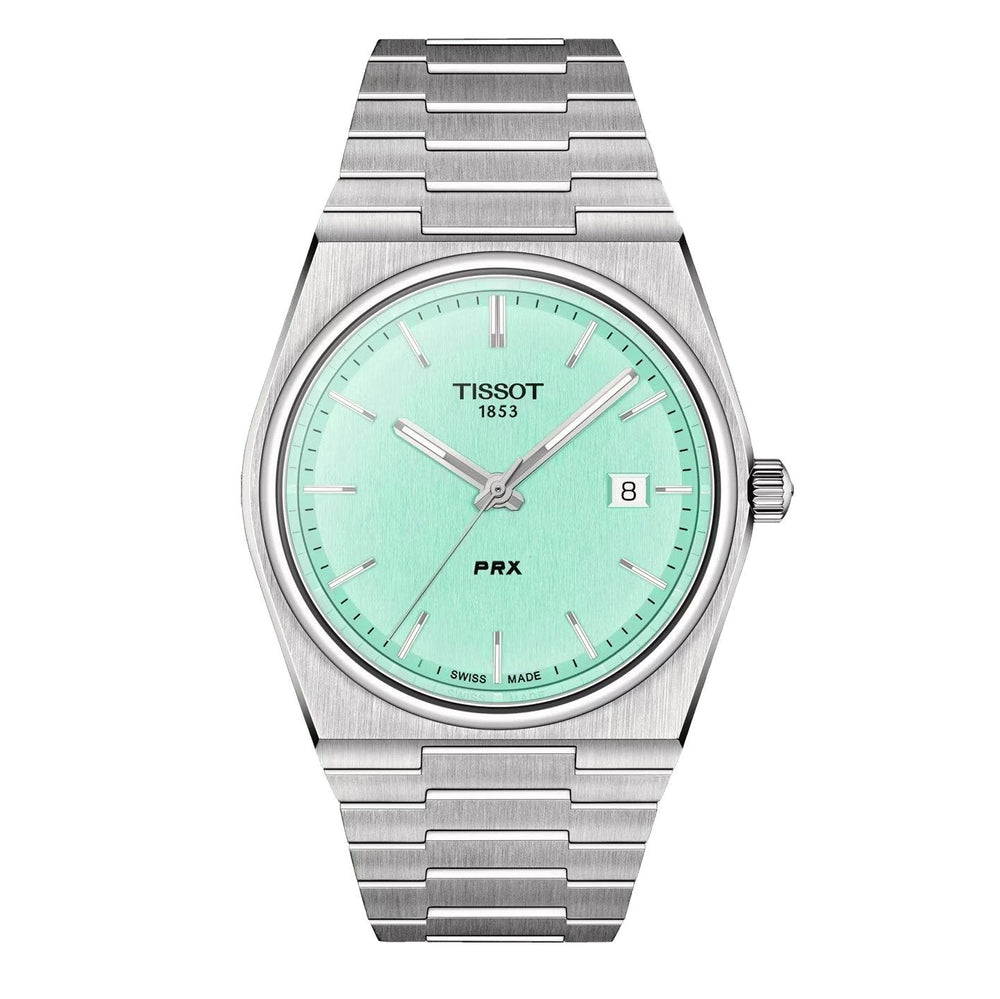 Tissot herreur PRX mintgrøn T137.410.11.091.01