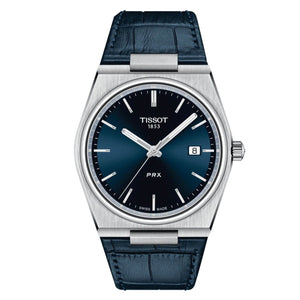 Tissot herreur PRX blå læder T137.410.16.041.00