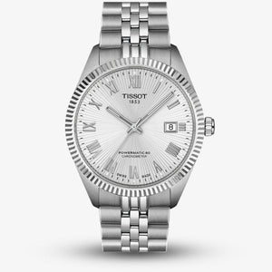 Tissot Ballade Powermatic 80 COSC sølv skive ur T156.408.11.033.00