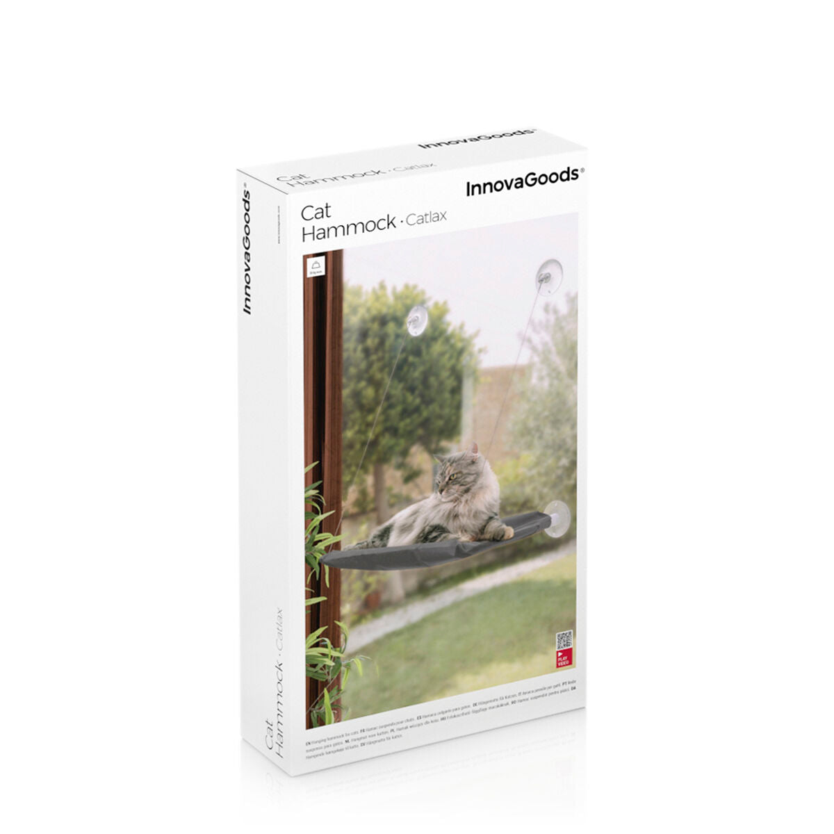 Hængende kat hængekøje Catlax InnovaGoods