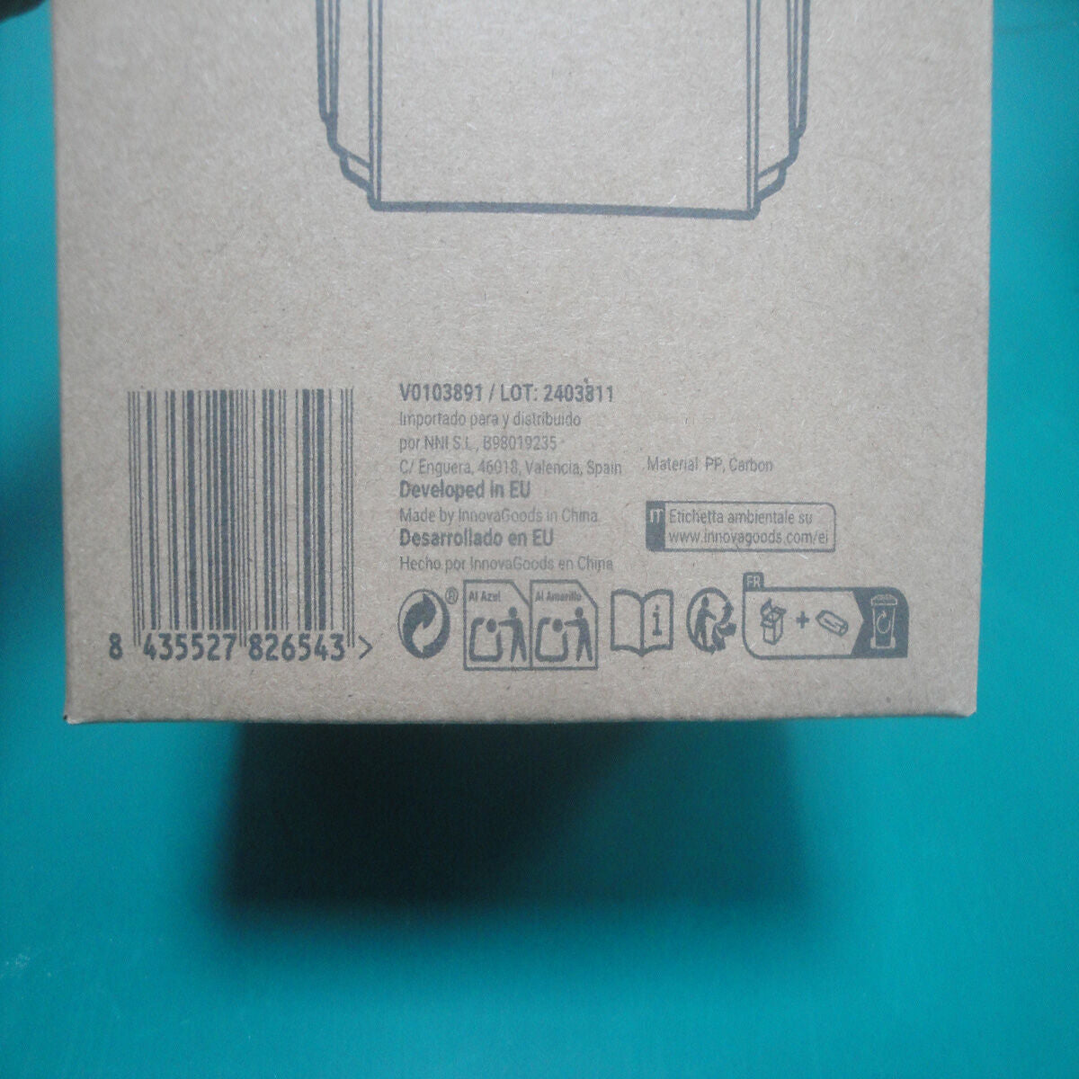 Kulfilter til elektrisk køkkenkompostbeholder Ewooster InnovaGoods 1 enheder