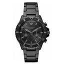 Emporio Armani herreur Ar11363 sort rustfrit stål Chronograph