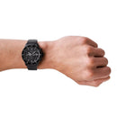 Emporio Armani herreur Ar11363 sort rustfrit stål Chronograph