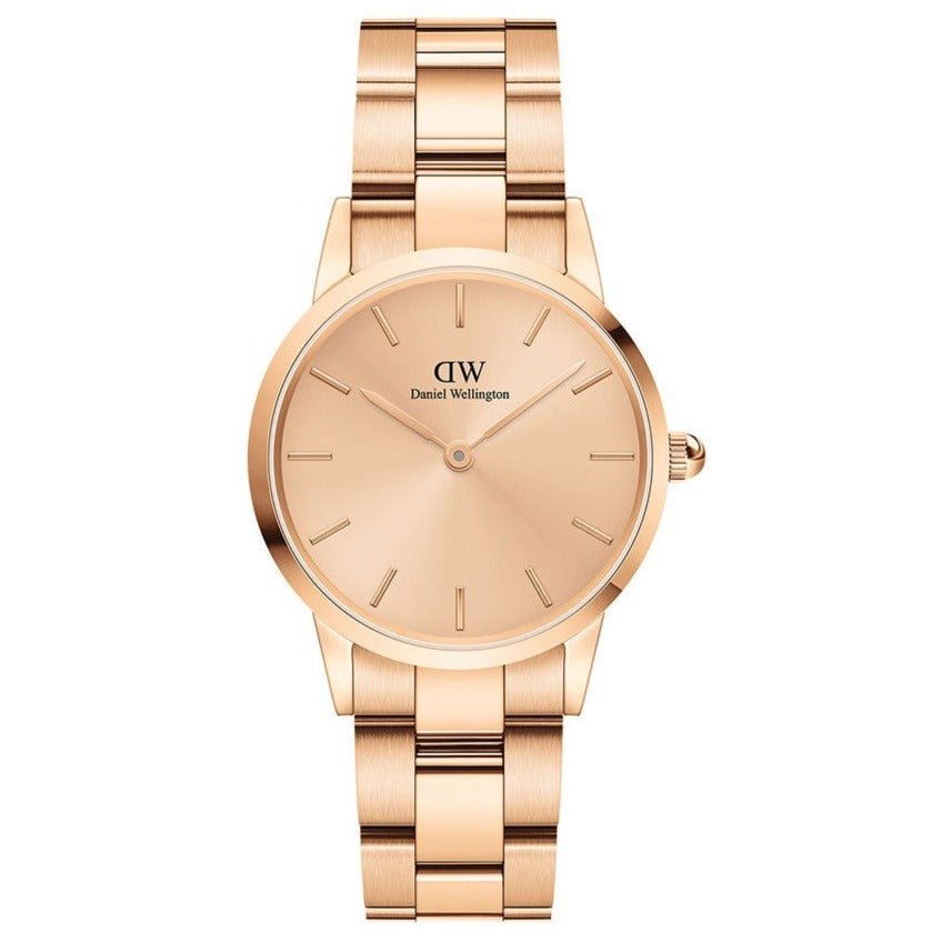 Daniel Wellington dameur roseguld Iconic Link Unitone Dw00100401