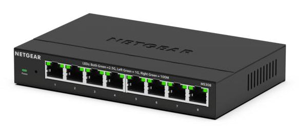 NETGEAR MS308 Switch 8-porte 2.5 Gigabit Ethernet