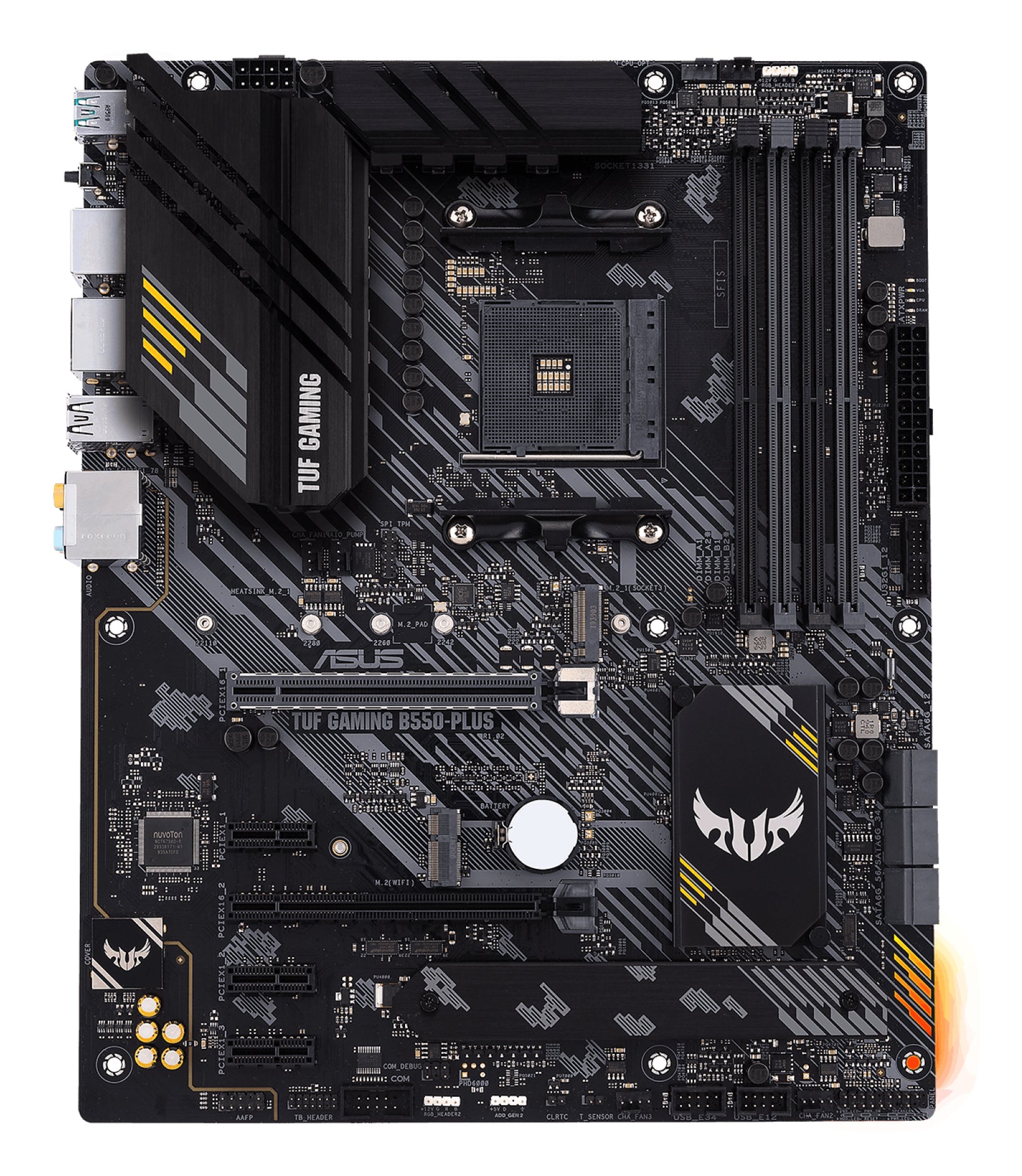 ASUS TUF GAMING B550-PLUS ATX  AM4 AMD B550