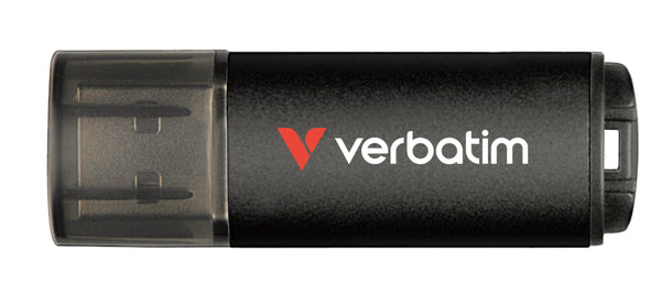 Verbatim V200 Metal USB Drive 64GB USB-nøgle USB Type-A 3.2 Gen 1 (3.1 Gen 1) Sort