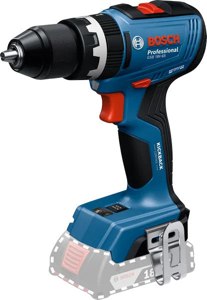 Bosch GSB 18V-65 Professional 18V Slagboremaskine Intet batteri