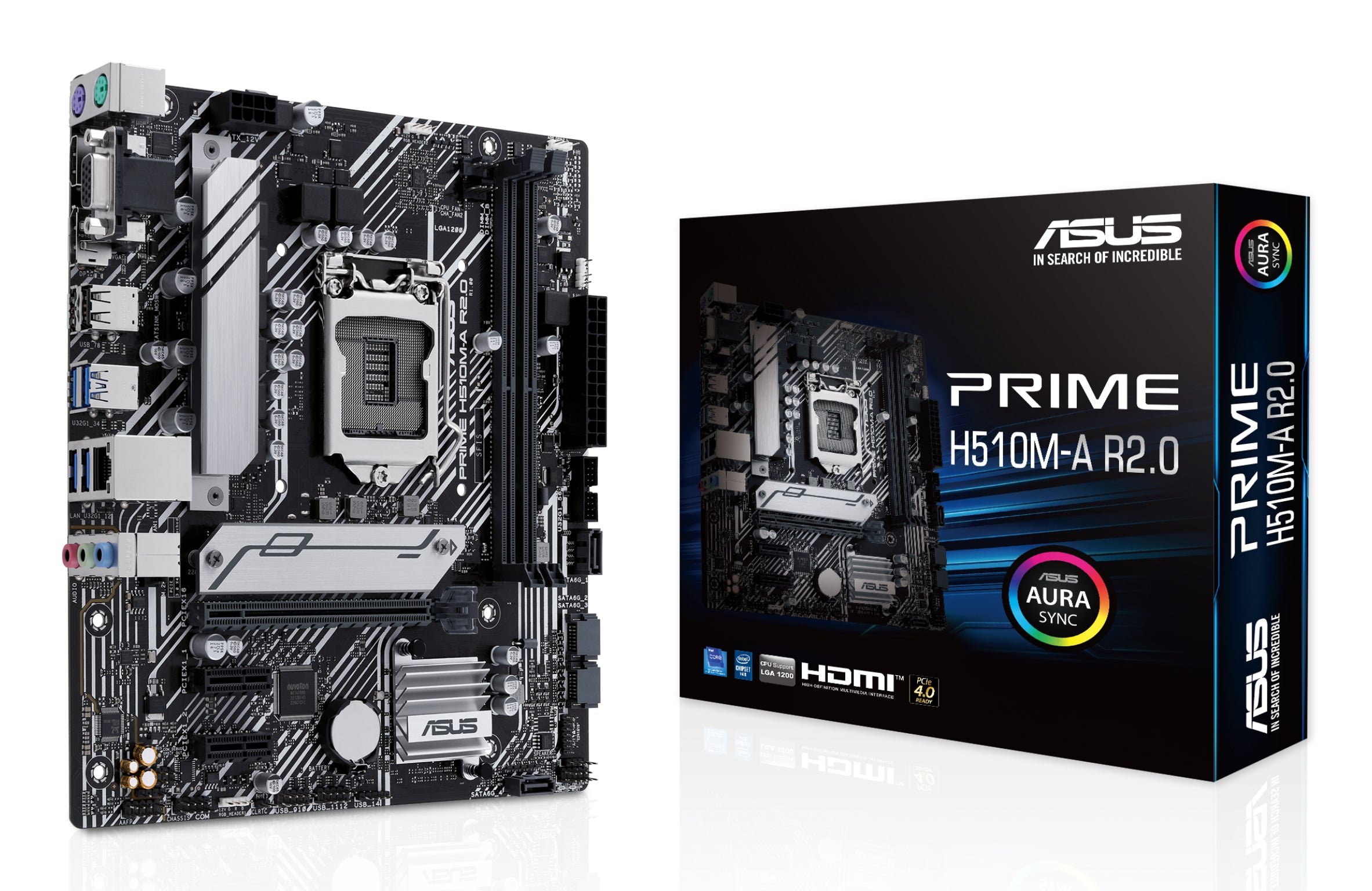 ASUS PRIME H510M-A R2.0 Micro-ATX LGA1200  Intel H470