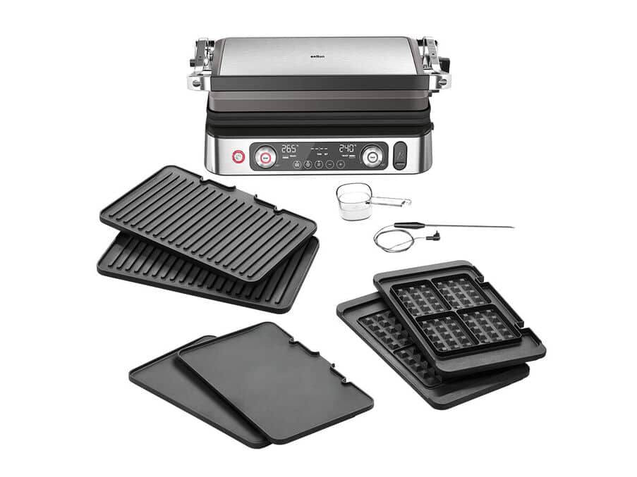 Braun MultiGrill 9 Pro CG 9167 Grill 2200W Sort/rustfrit stål