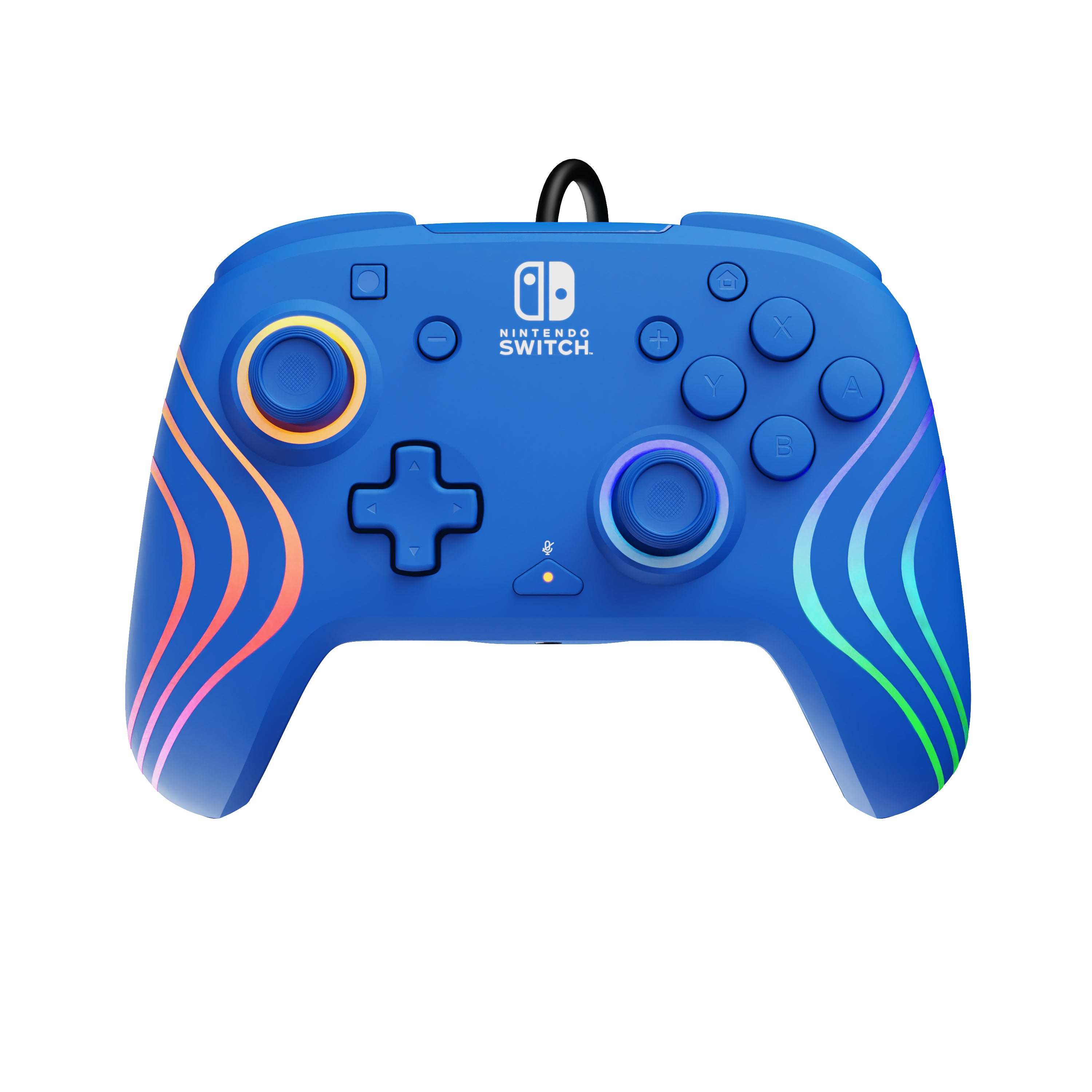 PDP Afterglow Wave Blå USB Gamepad Analog/digital Nintendo Switch, Nintendo Switch OLED