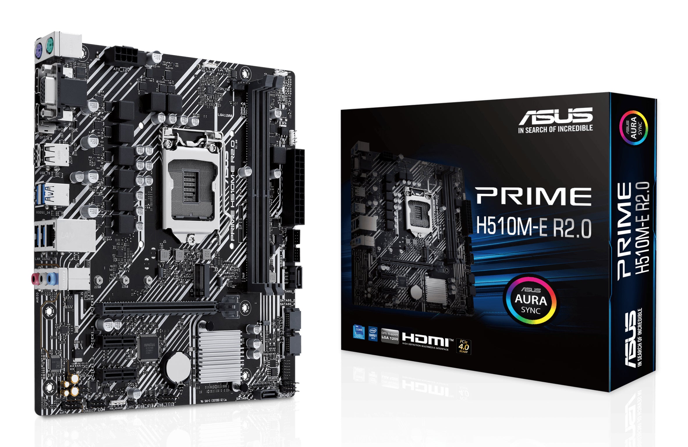 ASUS PRIME H510M-E R2.0 Micro-ATX LGA1200  Intel H470